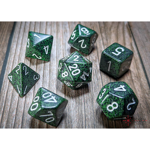 Dice 7-set Speckled (16mm) 25325 Recon