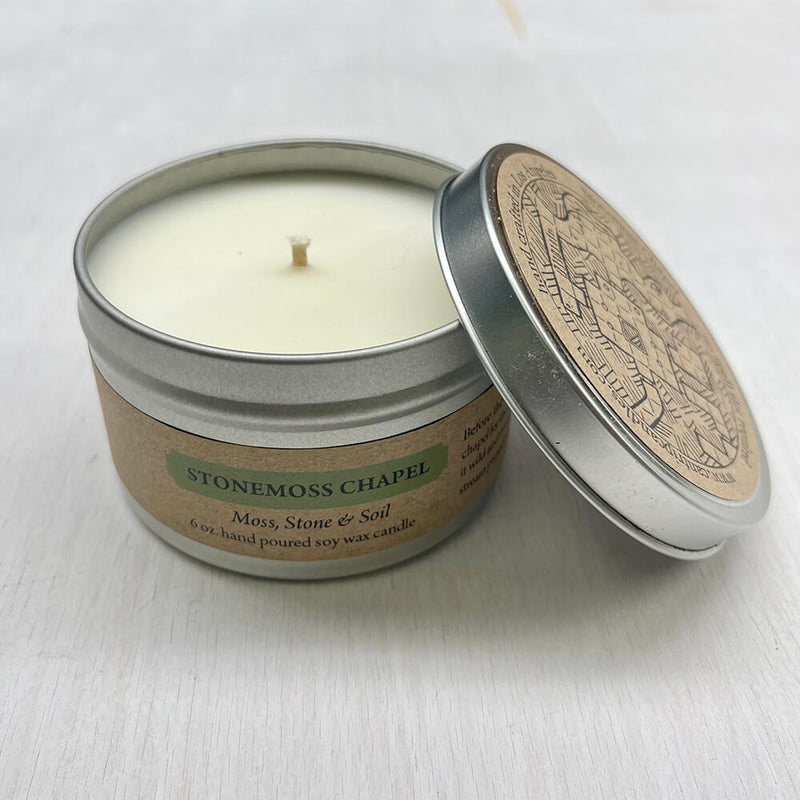 Cantrip Candles (6oz) Stonemoss Chapel