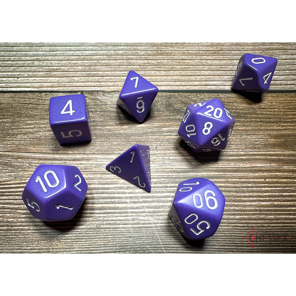 20 Sided Opaque Dice with Numbers