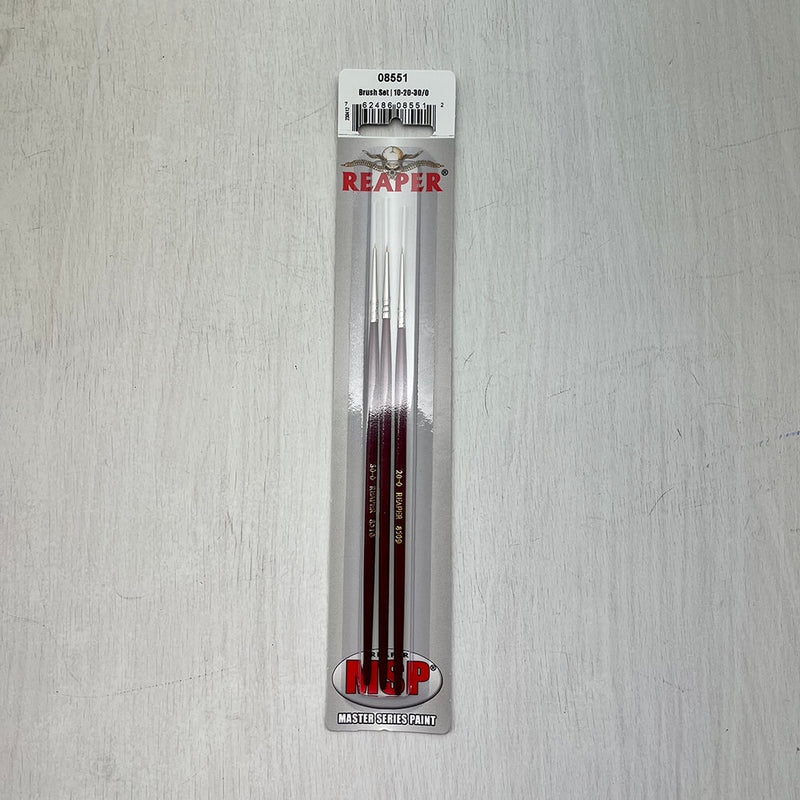 Paint Brush Set Reaper 08551 Detail (3ct)