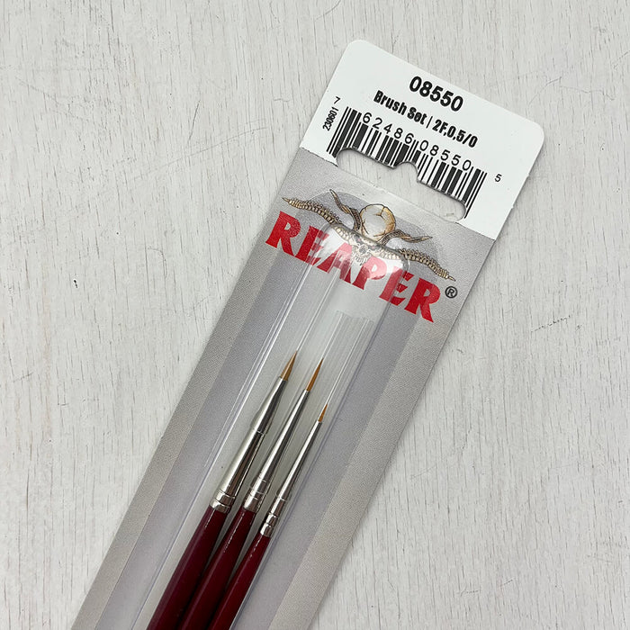 Paint Brush Set Reaper 08550 Standard (3ct)