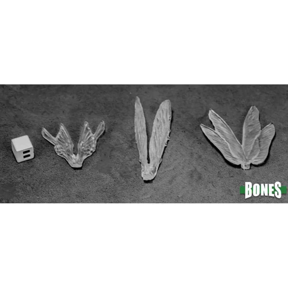 Mini - Reaper Bones 77582 Clear Wings (3ct)