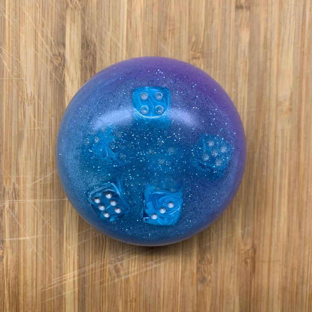 Dice Soap Globe (6d6) Celestial