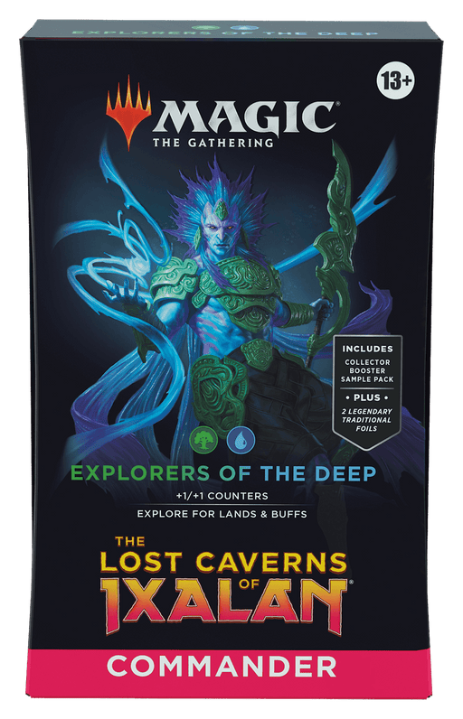 MTG Commander The Lost Caverns of Ixalan : Explorers of the Deep (UG)