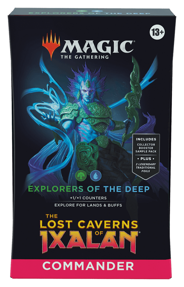 MTG Commander The Lost Caverns of Ixalan : Explorers of the Deep (UG)