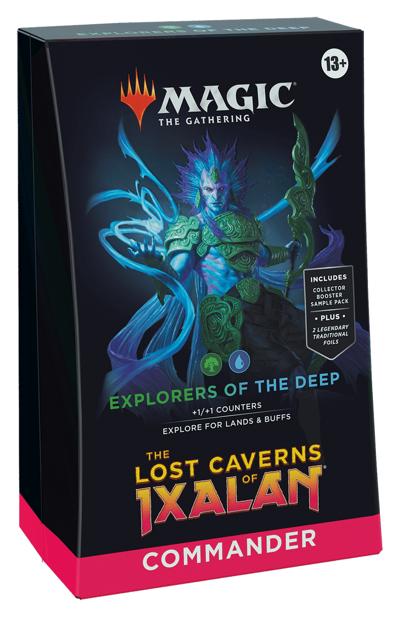 MTG Commander The Lost Caverns of Ixalan : Explorers of the Deep (UG)