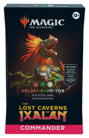 MTG Commander The Lost Caverns of Ixalan : Veloci-ramp-tor (RGW)
