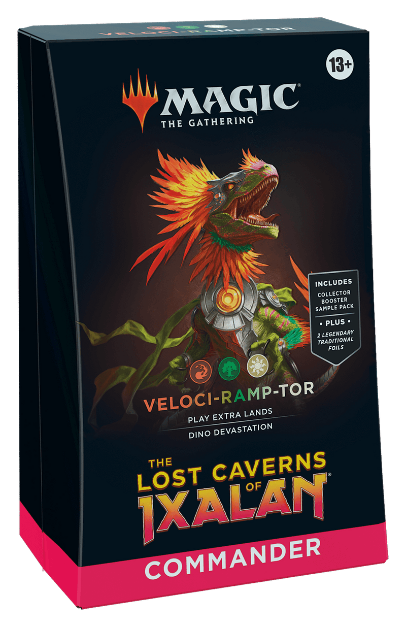 MTG Commander The Lost Caverns of Ixalan : Veloci-ramp-tor (RGW)
