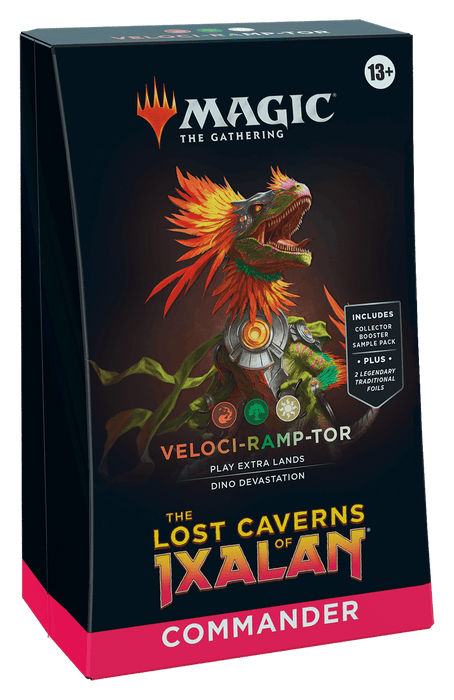 MTG Commander The Lost Caverns of Ixalan : Veloci-ramp-tor (RGW)