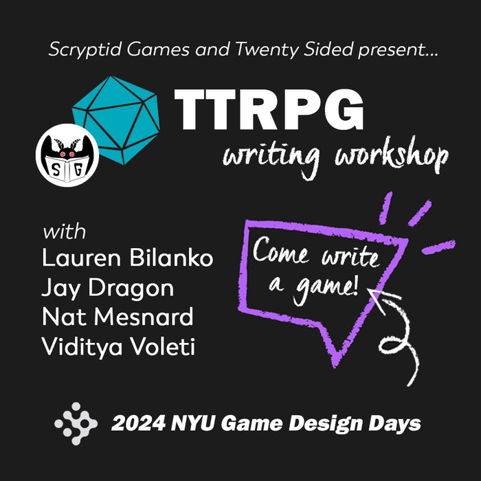 Workshop | NYU Game Design Days