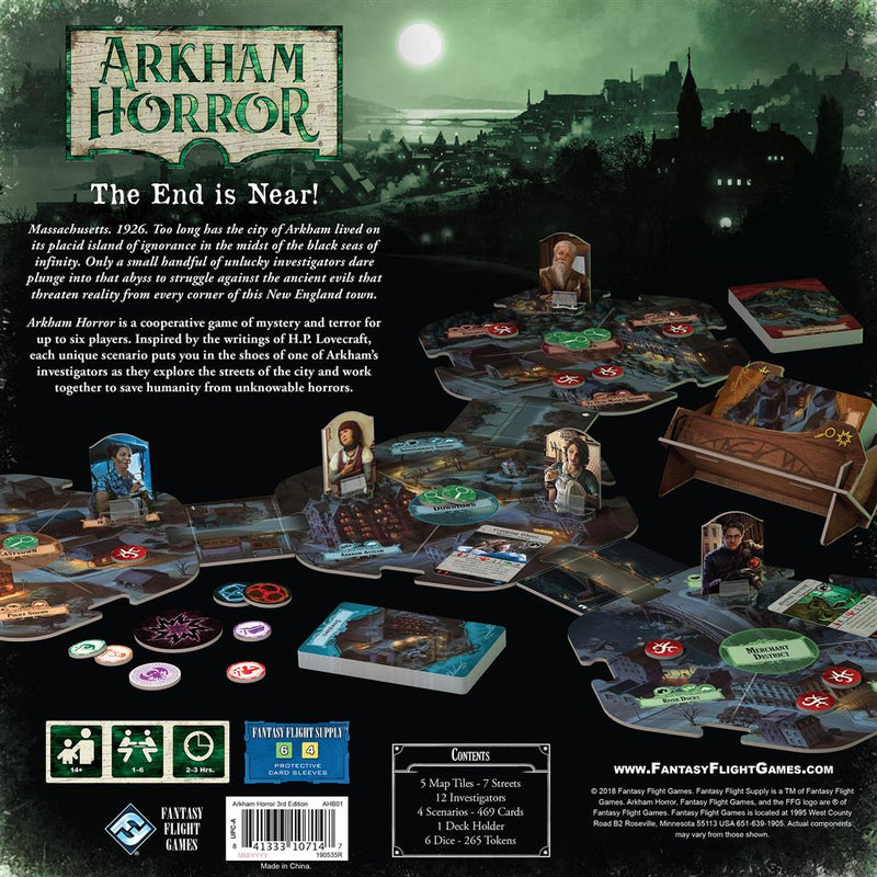 Arkham Horror Board Game (3rd ed)