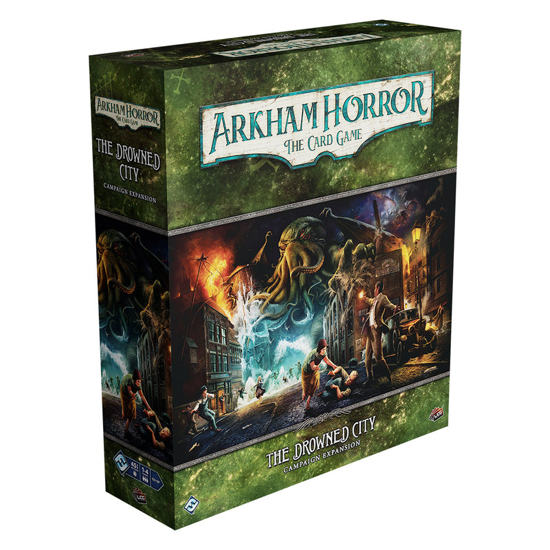 Arkham Horror LCG Expansion Campaign Drowned City