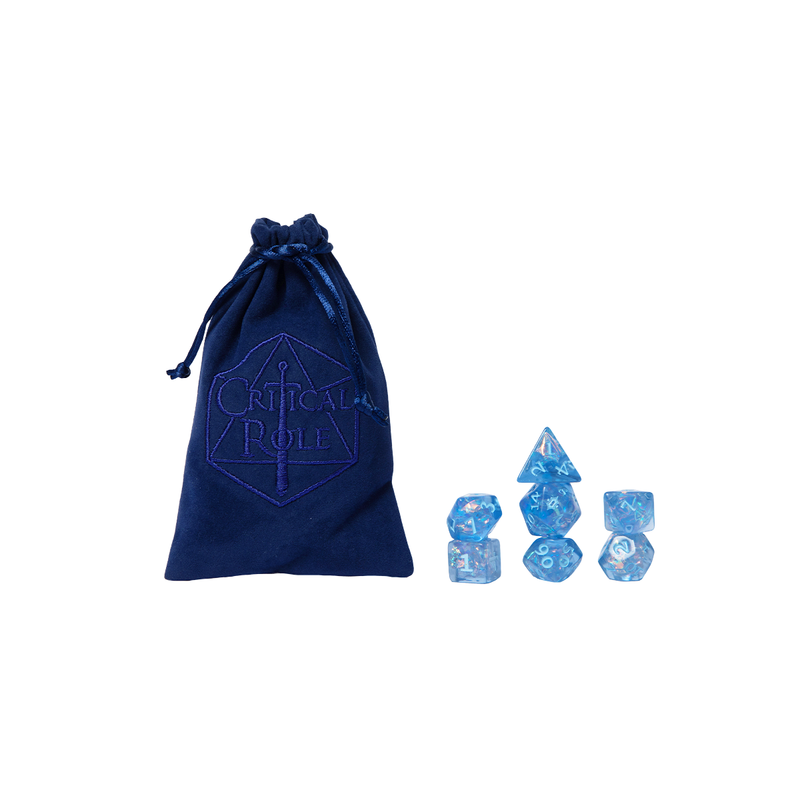 Dice Set + Bag (7ct) Tal'Dorei Allura Vysoren