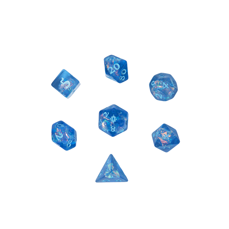 Dice Set + Bag (7ct) Tal'Dorei Allura Vysoren