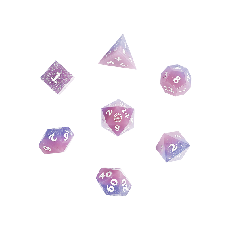Dice Set + Bag Mighty Nein : Jester Lavore