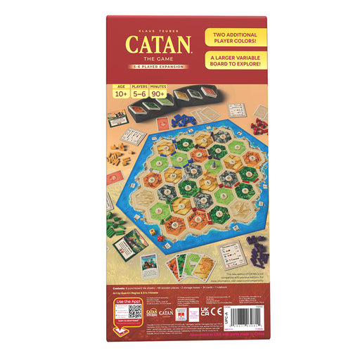 Catan (6th ed) Extension 5-6 Player