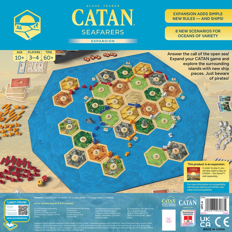Catan (6th ed) Expansion Seafarers