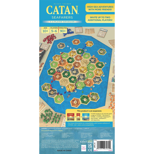 Catan (6th ed) Extension 5-6 Player Seafarers