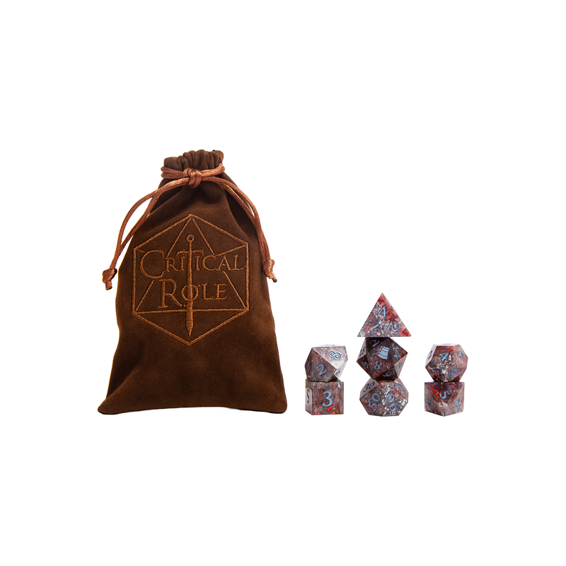 Dice Set + Bag Vox Machina : Grog