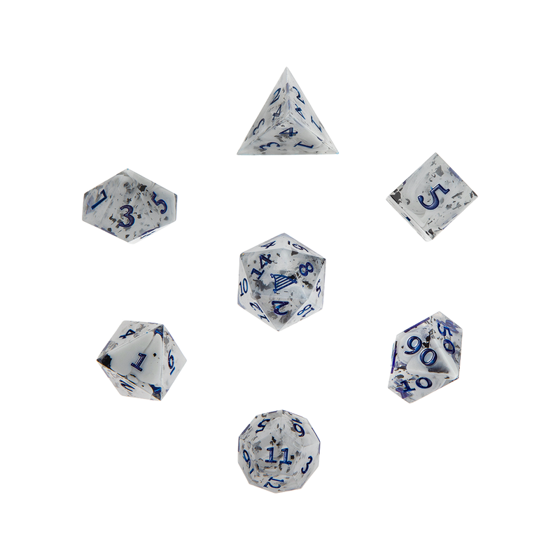 Dice Set + Bag (7ct) Mighty Nein Yasha Nydoorin