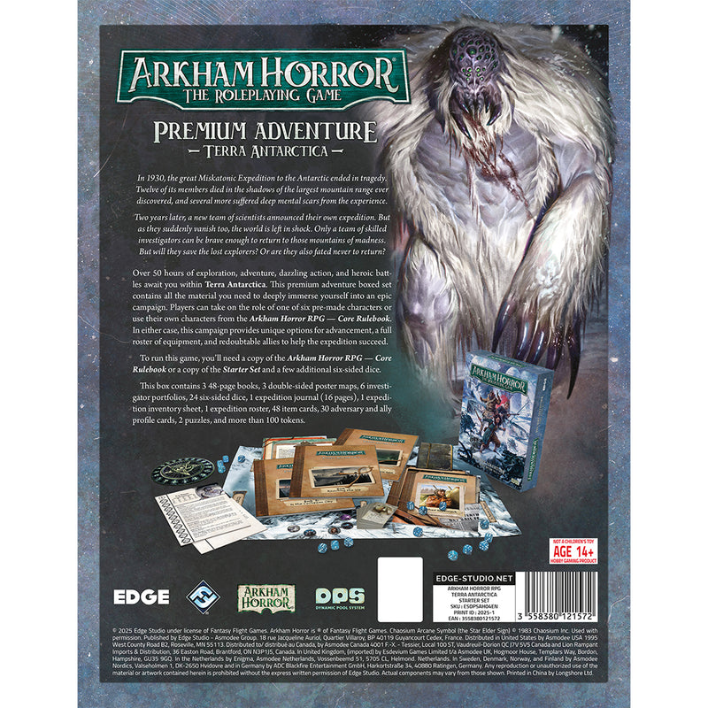 Arkham Horror RPG Premium Adventure Terra Antarctica