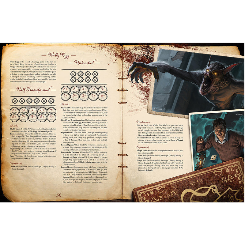 Arkham Horror RPG Adventures Kingsport Mysteries