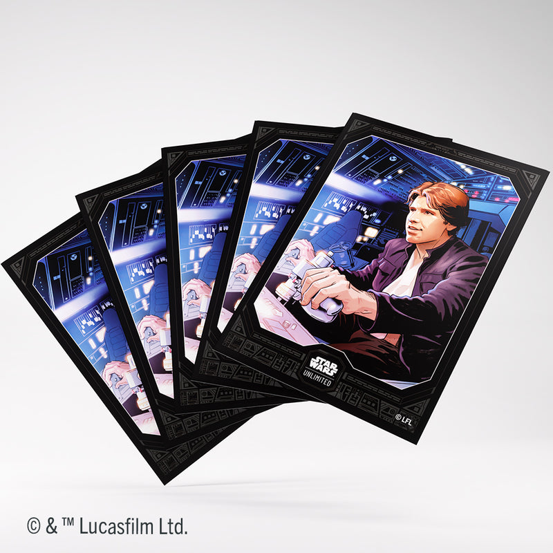 Sleeves Star Wars Unlimited (60ct) Han Solo