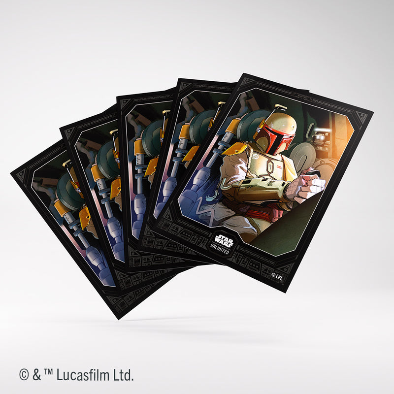 Sleeves Star Wars Unlimited (60ct) Boba Fett