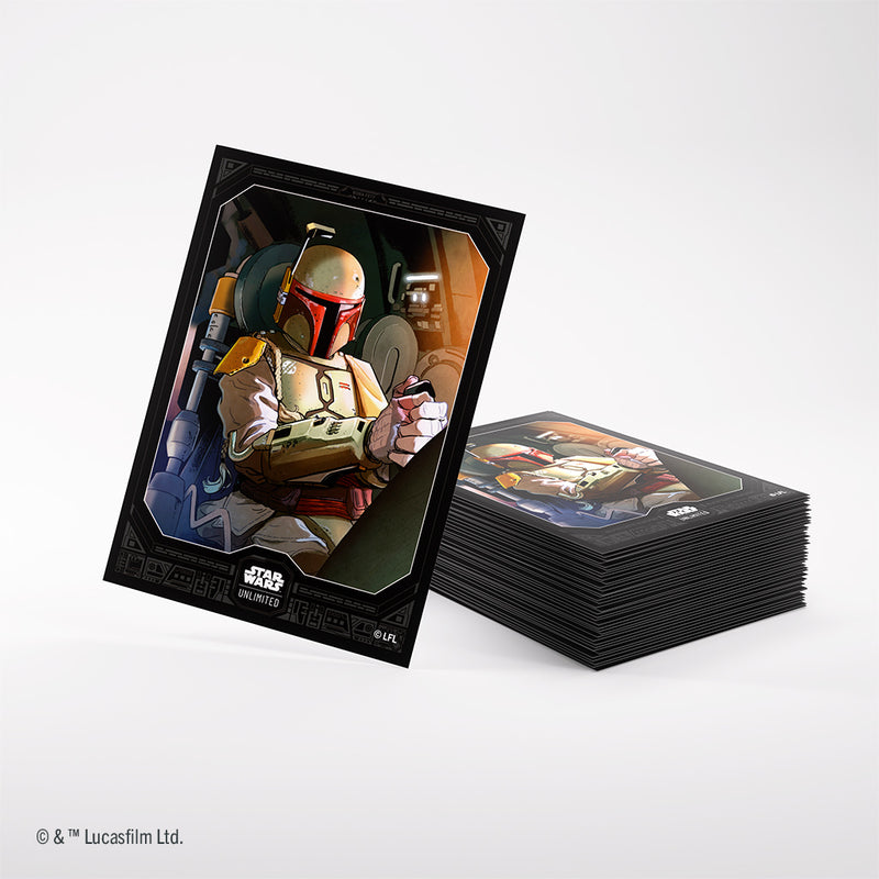 Sleeves Star Wars Unlimited (60ct) Boba Fett