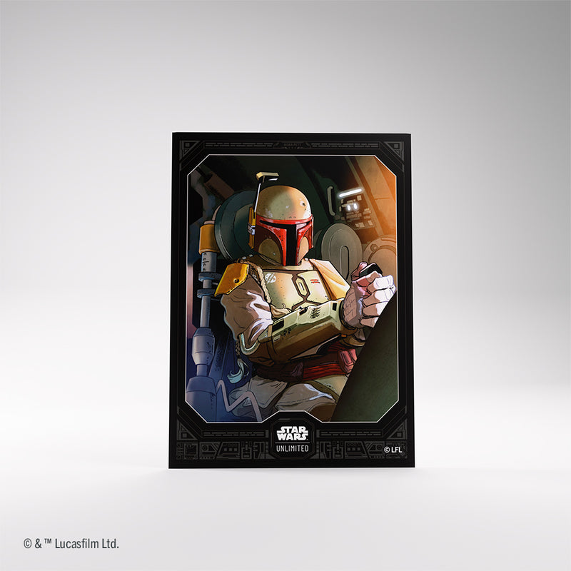 Sleeves Star Wars Unlimited (60ct) Boba Fett