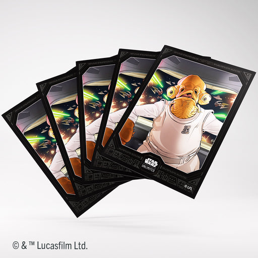 Sleeves Star Wars Unlimited (60ct) Admiral Ackbar