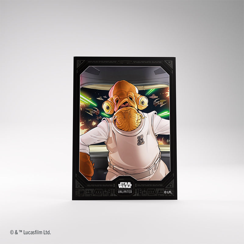 Sleeves Star Wars Unlimited (60ct) Admiral Ackbar