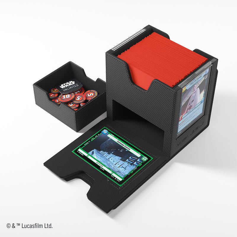 Deck Box - Deck Pod Star Wars Twin Suns (100ct) Black
