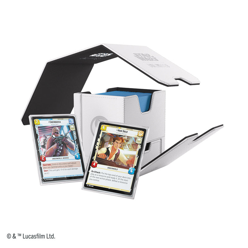 Deck Box - Deck Pod Star Wars Twin Suns (100ct) White / Black