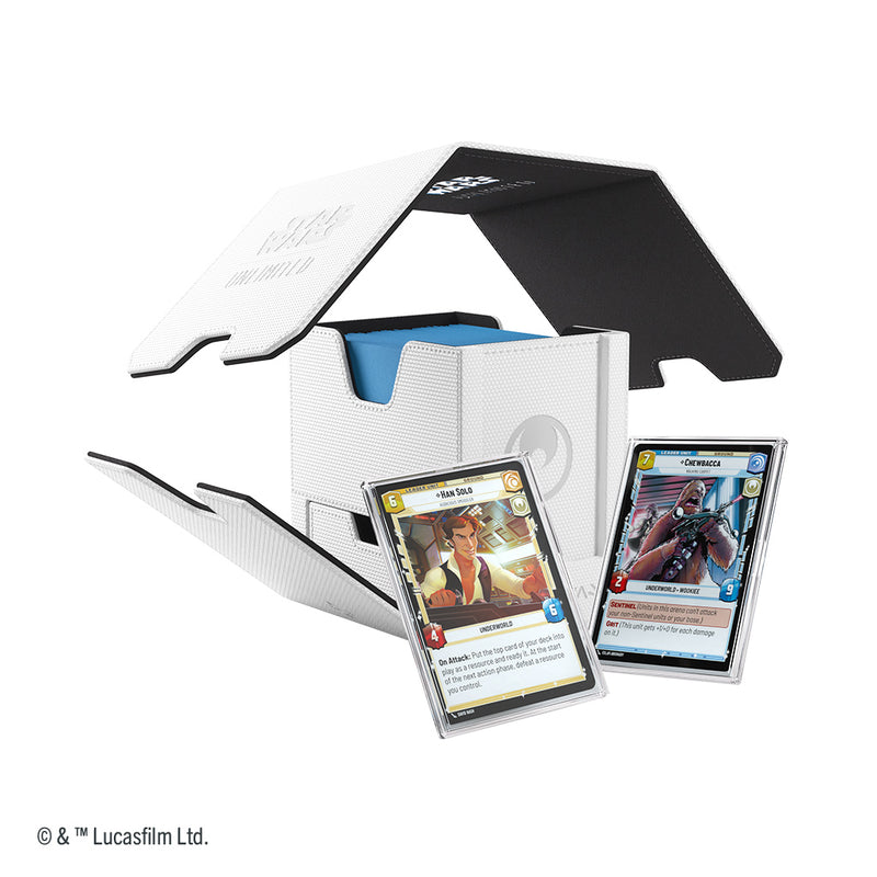 Deck Box - Deck Pod Star Wars Twin Suns (100ct) White / Black