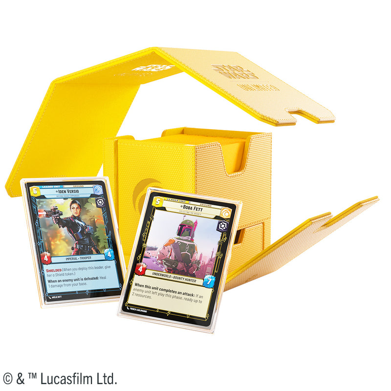 Deck Box - Deck Pod Star Wars Twin Suns (100ct) Yelow