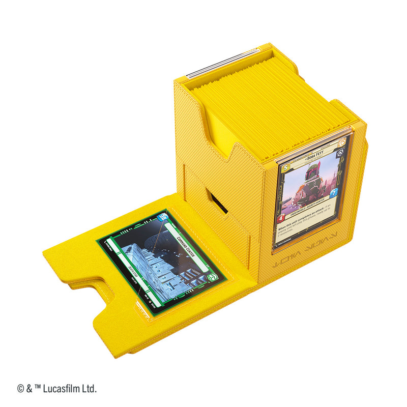 Deck Box - Deck Pod Star Wars Twin Suns (100ct) Yelow