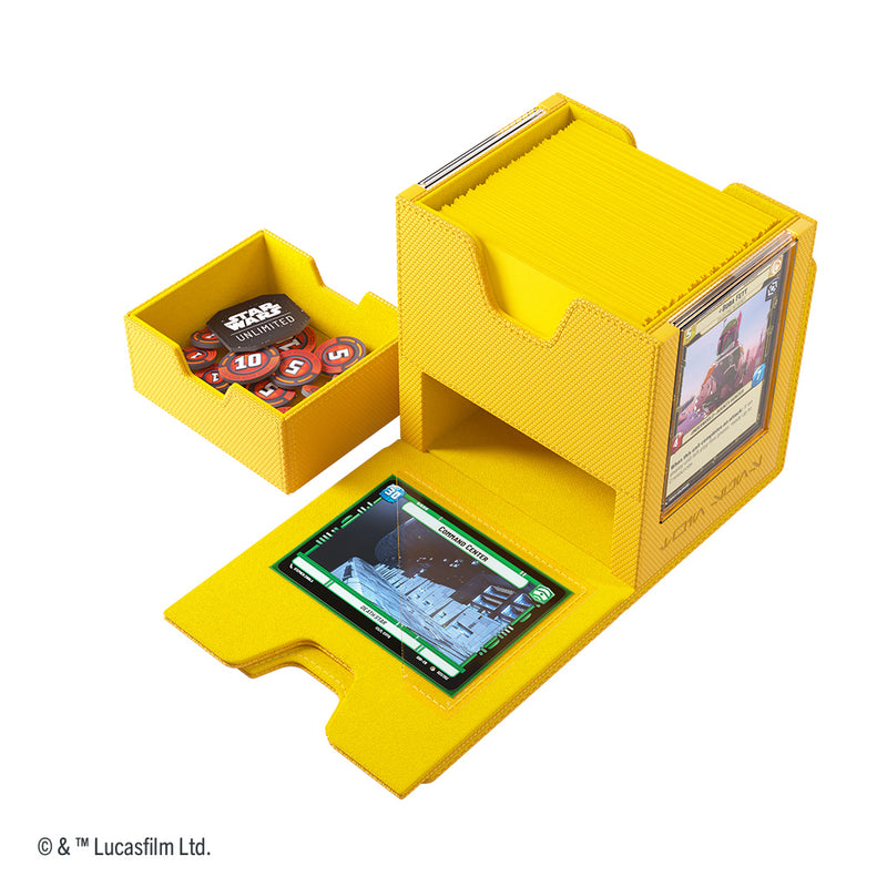 Deck Box - Deck Pod Star Wars Twin Suns (100ct) Yelow