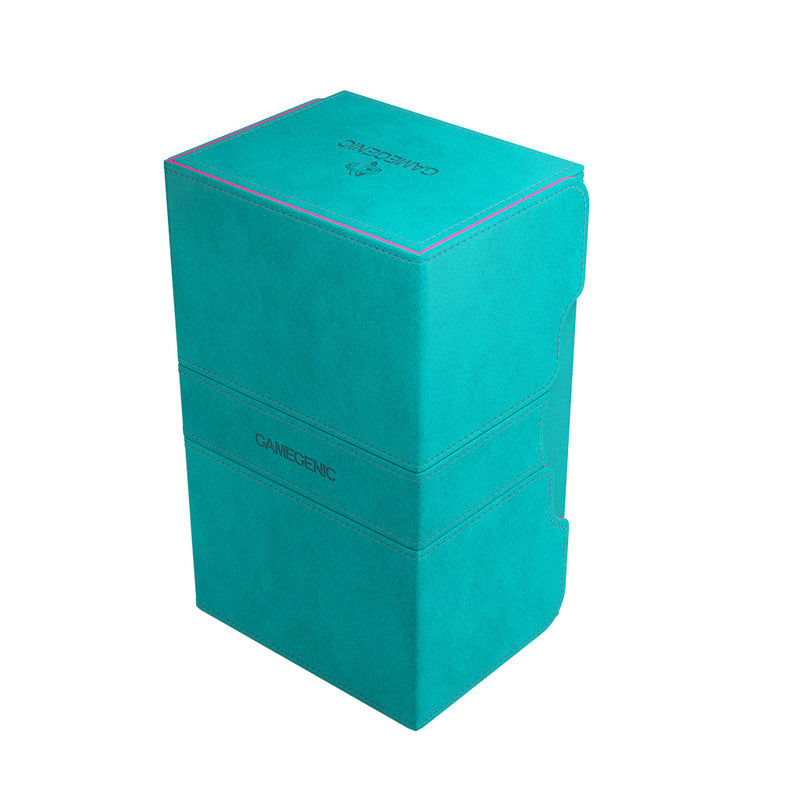 Deck Box - Watchtower XL (100ct) Teal/Pink