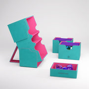 Deck Box - Watchtower XL (100ct) Teal/Pink
