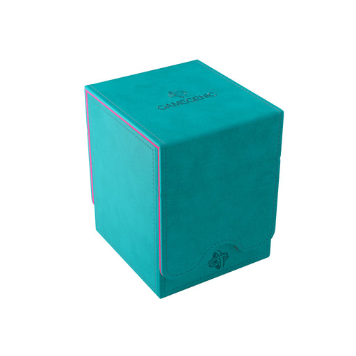 Deck Box - Squire Plus XL Convertible (100ct) Teal / Pink