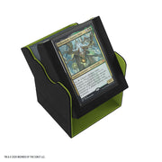 Deck Box Squire Plus XL Convertible (100ct) Secrets of Strixhaven Black / Green