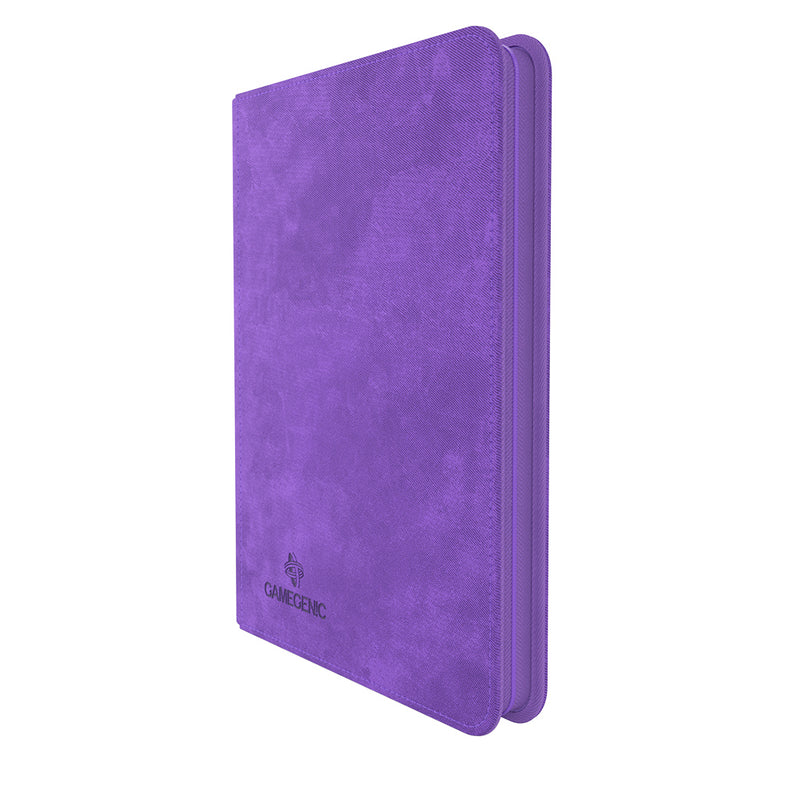 Binder - Zip-Up Album (8 Pocket) Purple