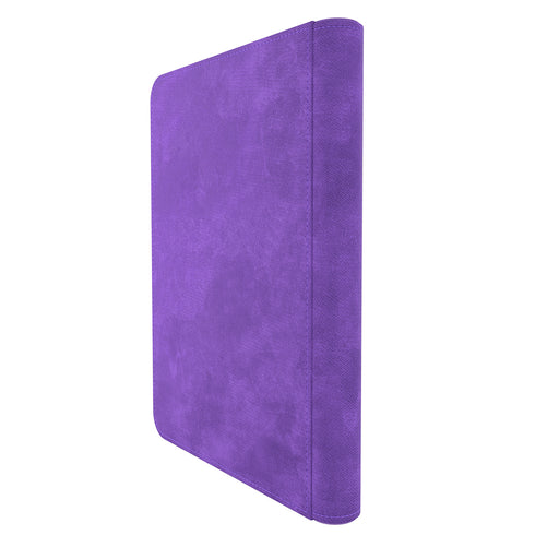 Binder - Zip-Up Album (8 Pocket) Purple
