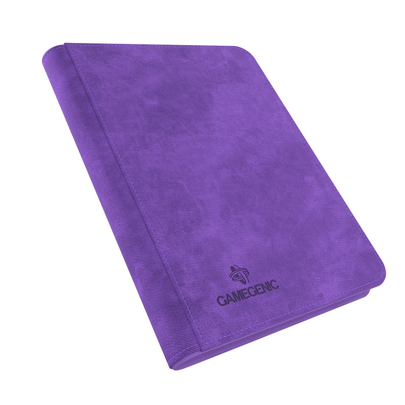 Binder - Zip-Up Album (8 Pocket) Purple