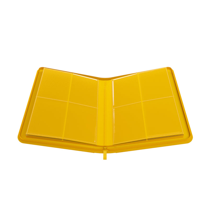 Binder - Zip-Up Album (8 Pocket) Yellow