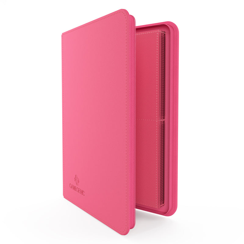 Binder - Zip-Up Album (8 Pocket) Pink