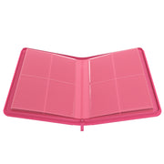 Binder - Zip-Up Album (8 Pocket) Pink