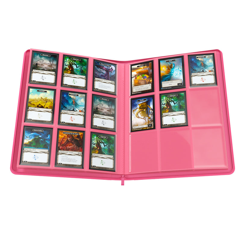 Binder - Zip-Up Album (18 Pocket) Pink