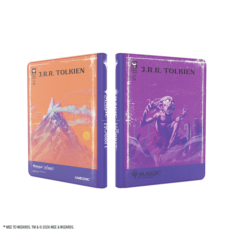 Binder - Zip Up Album (18 Pocket) MTG The Hobbit Gollum Riddle Master / The Lonely Mountain